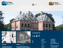 Tablet Screenshot of dehaay.nl
